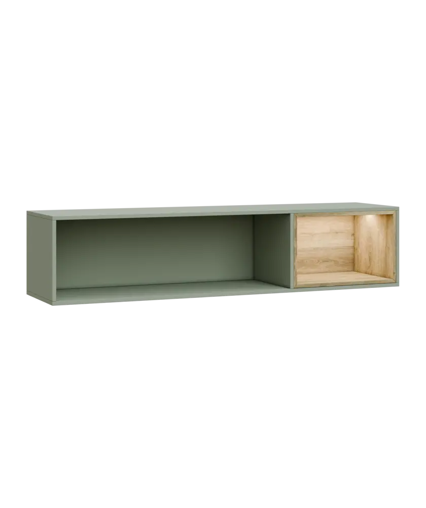 ERY H1832 P horní modul, 2-niky, 390x1800x400, pravý, vodní